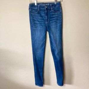American Eagle Super Hi-Rise Jegging Jeans 4 Long